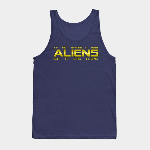 Aliens Tank Top by xyurimeister